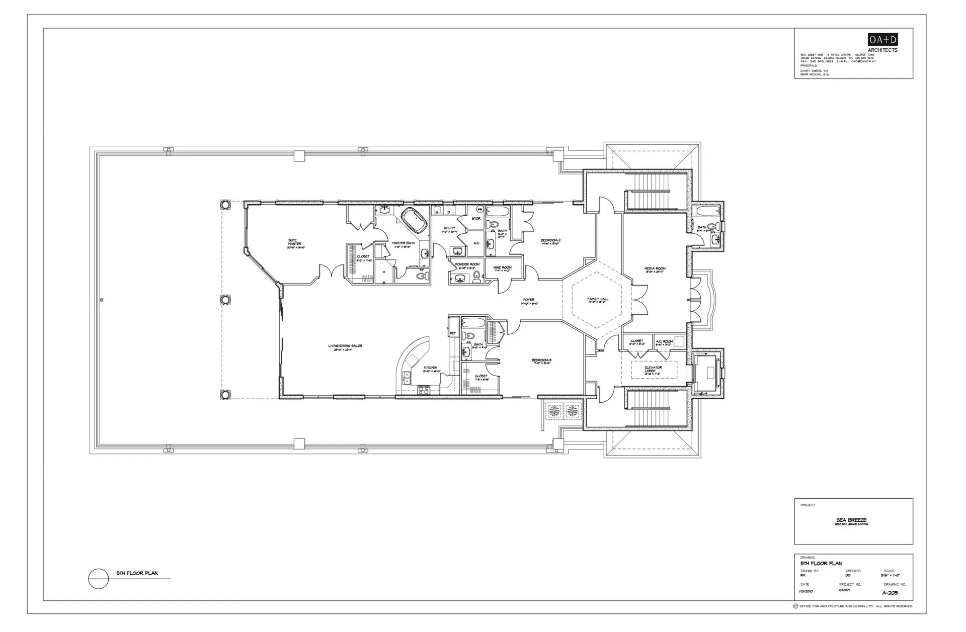 Sea Breeze Penthouse Floor Plan